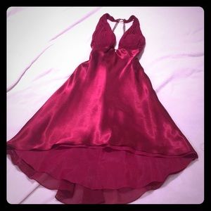 Gorgeous Chain Back Red Formal Dress size 4